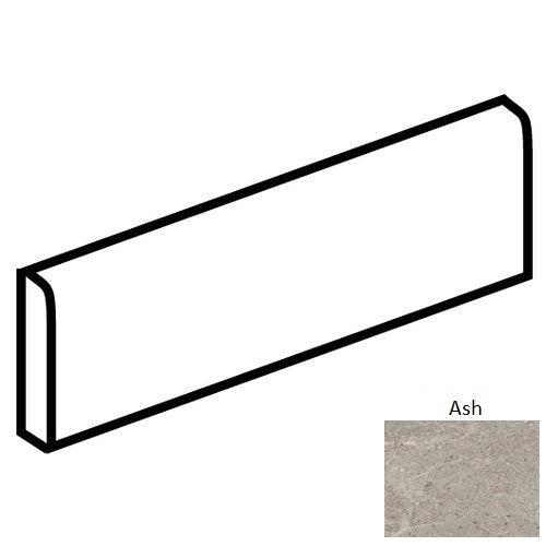 Primstone Ash Porcelain Floor & Wall Trim