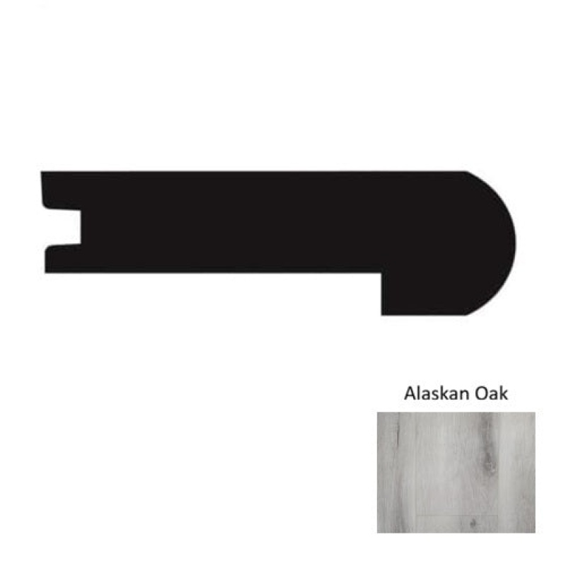 1400 Series Alaskan Oak New Overlap Stair Nose