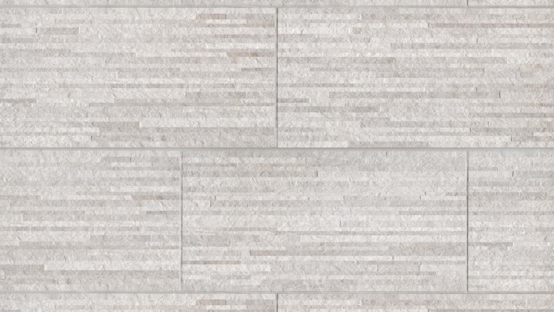 Purestone Grigio Muretto Textured Porcelain Tile - Matte - 12" X 24"