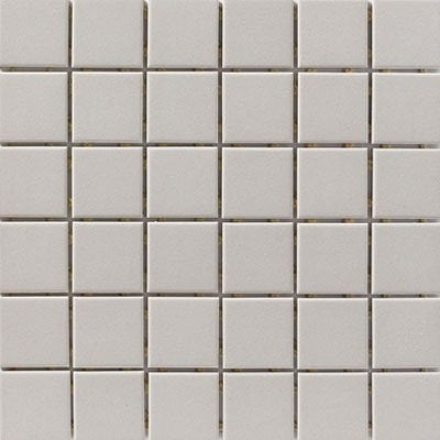Cc Porcelain Tender Gray Porcelain Mosaic - 12" X 12" - Matte