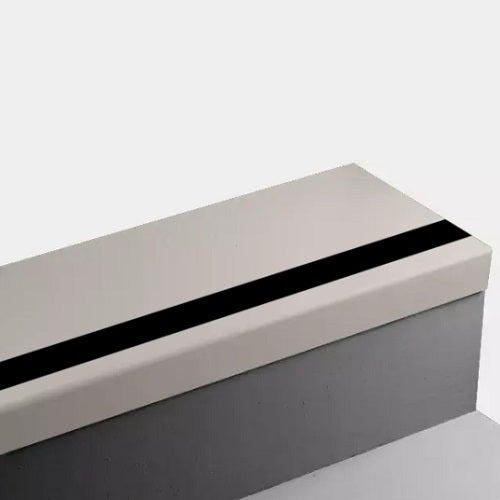 Johnsonite Zephyr Hammered Rubber Stair Tread Trim