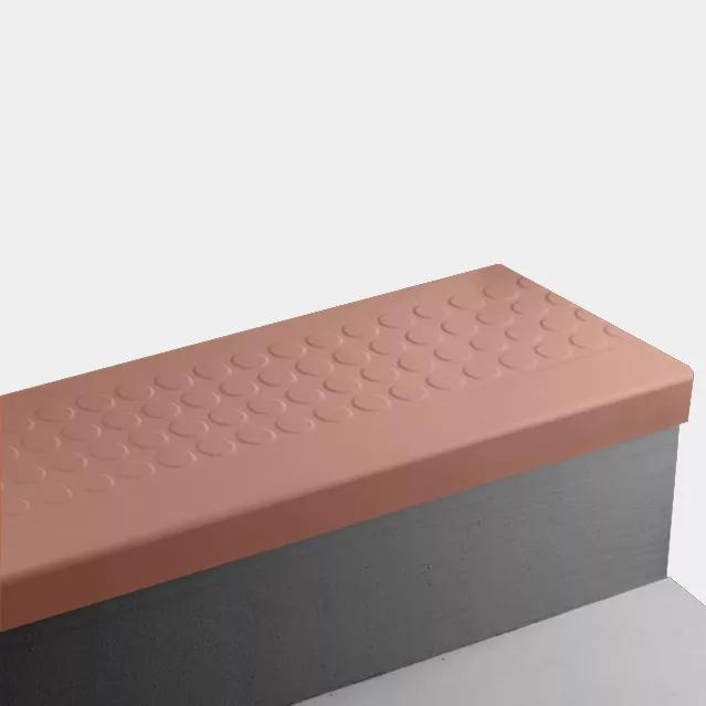 Johnsonite Hot Spice Raised Round Rubber Moulding / Trim