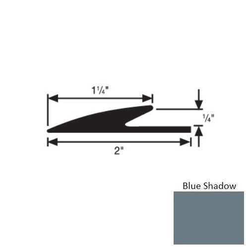 Flextones Blue Shadow Vinyl 183 Transition Edge Guard