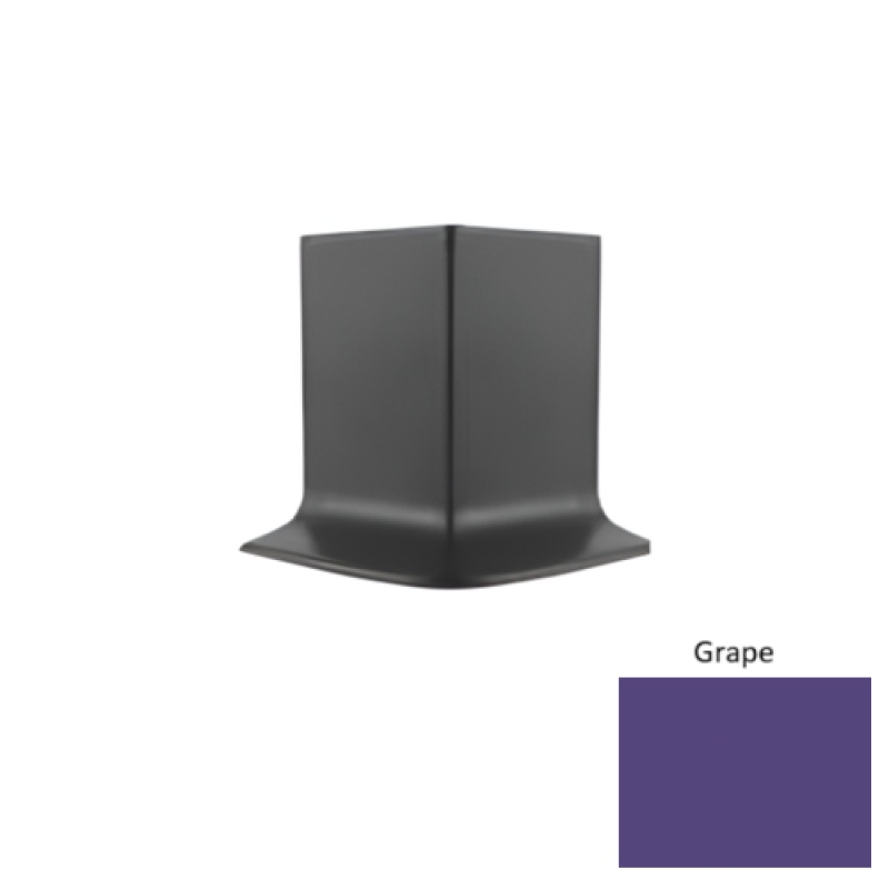 Pinnacle Grape Rubber Long Toe Outside Corner - 4"