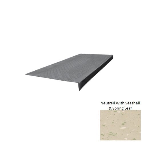 Spextones Neutrail With Seashell & Spring Leaf Stair Tread