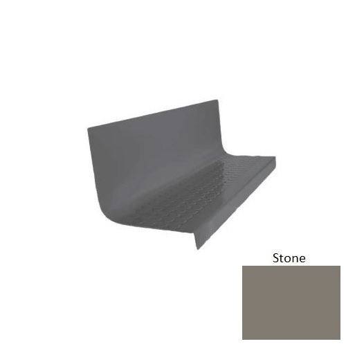 Flextones Stone Type 1701 Distinct Designs Rubber - 20 1/2" X 72" Stair Tread - Rgt Radial Ii Raised Disc Design