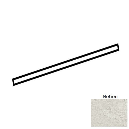 Stone Theory Notion Porcelain Floor & Wall Trim - 1/2" X 12" Jolly - Satin