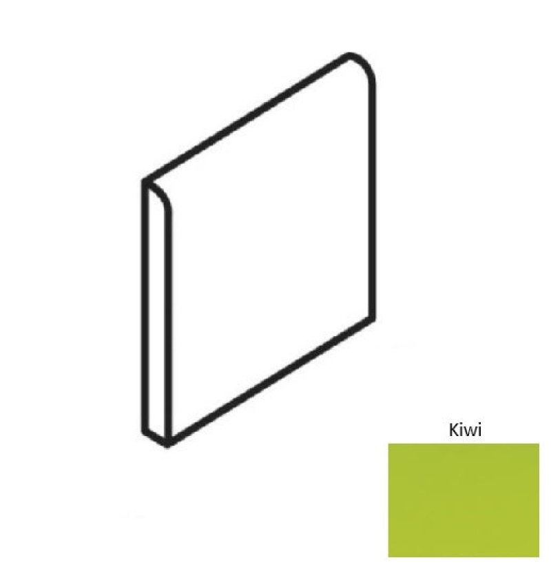 Color Complements Kiwi Ceramic Floor & Wall Trim
