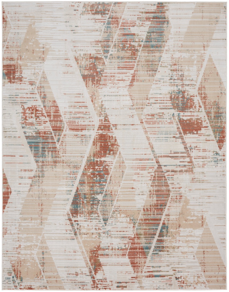Thalia Thl01 Cream Multicolor Modern Area Rug