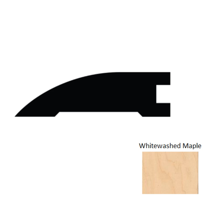Whitewashed Maple Hardwood Reducer Trim