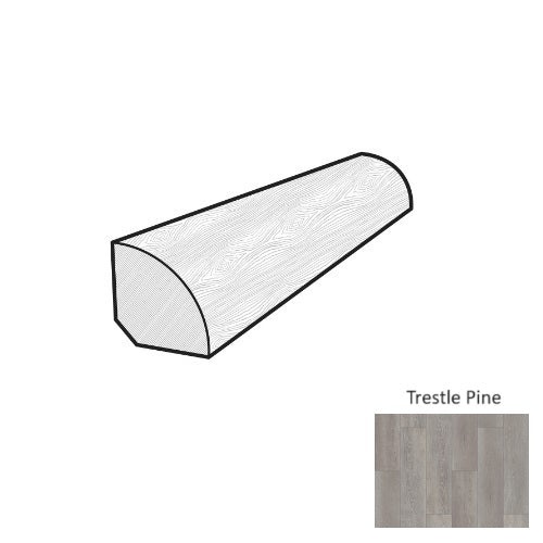 Coretec Pro Plus HD 7 Inch Trestle Pine Quarter Round Trim