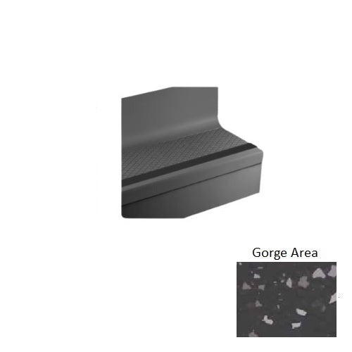 Johnsonite Gorge Area Diamond Rubber Moulding / Trim
