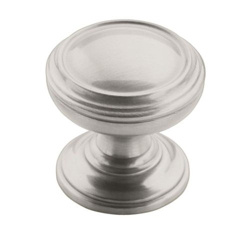 Bp55342g10 Revitalize Zinc Cabinet Knob - Satin Nickel - 1 1/4" (32 Mm) Length