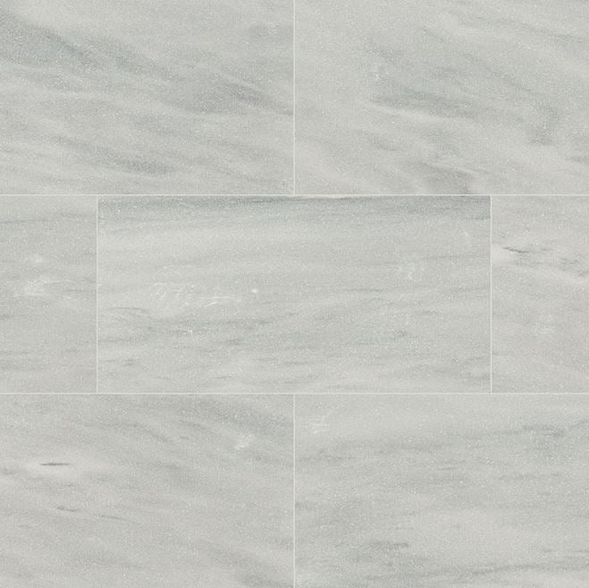 Cosmic Gray Marble Paver - Sandblasted - 16" x 24"