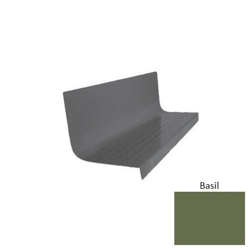 Flextones Basil Type 1701 Distinct Designs Rubber - 20 1/2" X 72" Stair Tread - Rgt Radial Ii Raised Disc Design