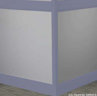 Johnsonite Grapest Rubber Chair Rail Trim