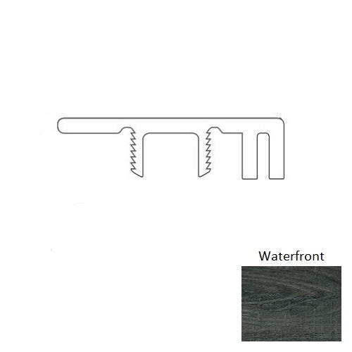 Adura Rigid Plank Sausalito Waterfront 94" End Cap Trim