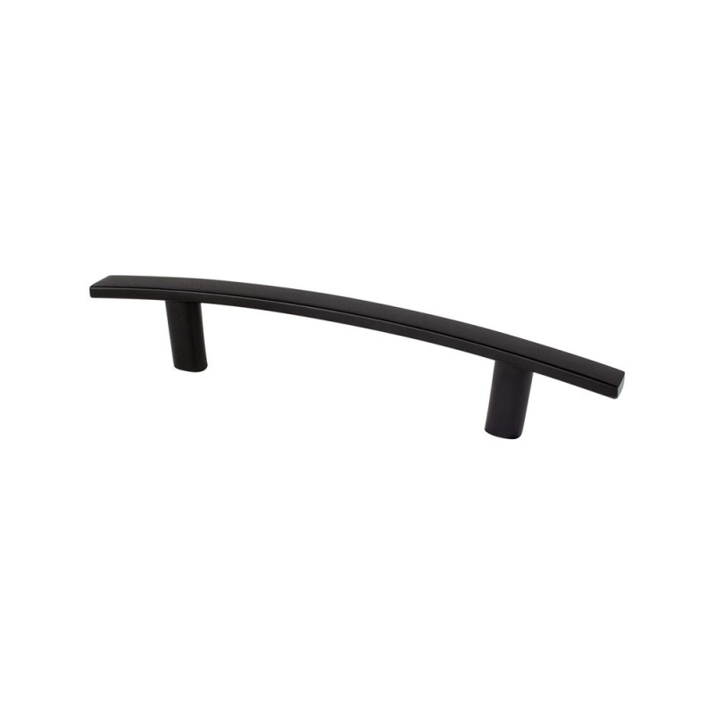 Plus Transitional Advantage One Zinc Bar Pull - Matte Black