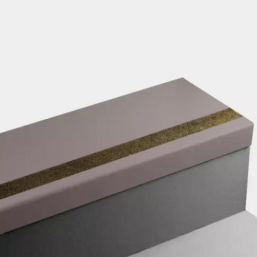 Espresso Hammered Rubber Stair Tread
