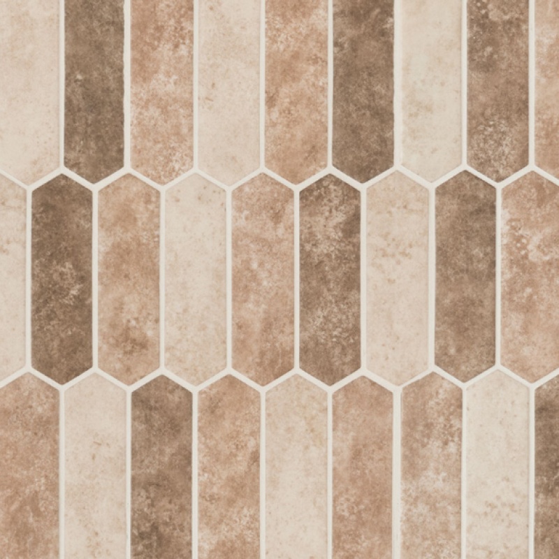 Sandhills Glass Mosaic - Picket Fence - Glossy