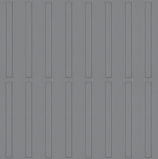 Johnsonite Bedrock Rubber Tactile Guide Tile - Textured - 24" X 24"