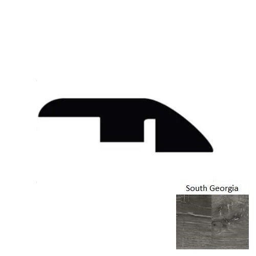 Crown Colony South Georgia Luxury Vinyl Moulding / Trim - 94" Reducer - Aluminum Oxide