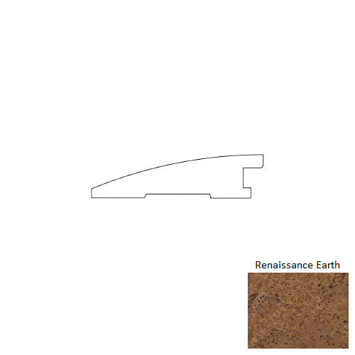 Avant Garde Renaissance Earth Cork 78" Flush Reducer