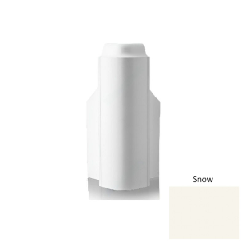 Pinnacle Snow Rubber Outside Corner Block