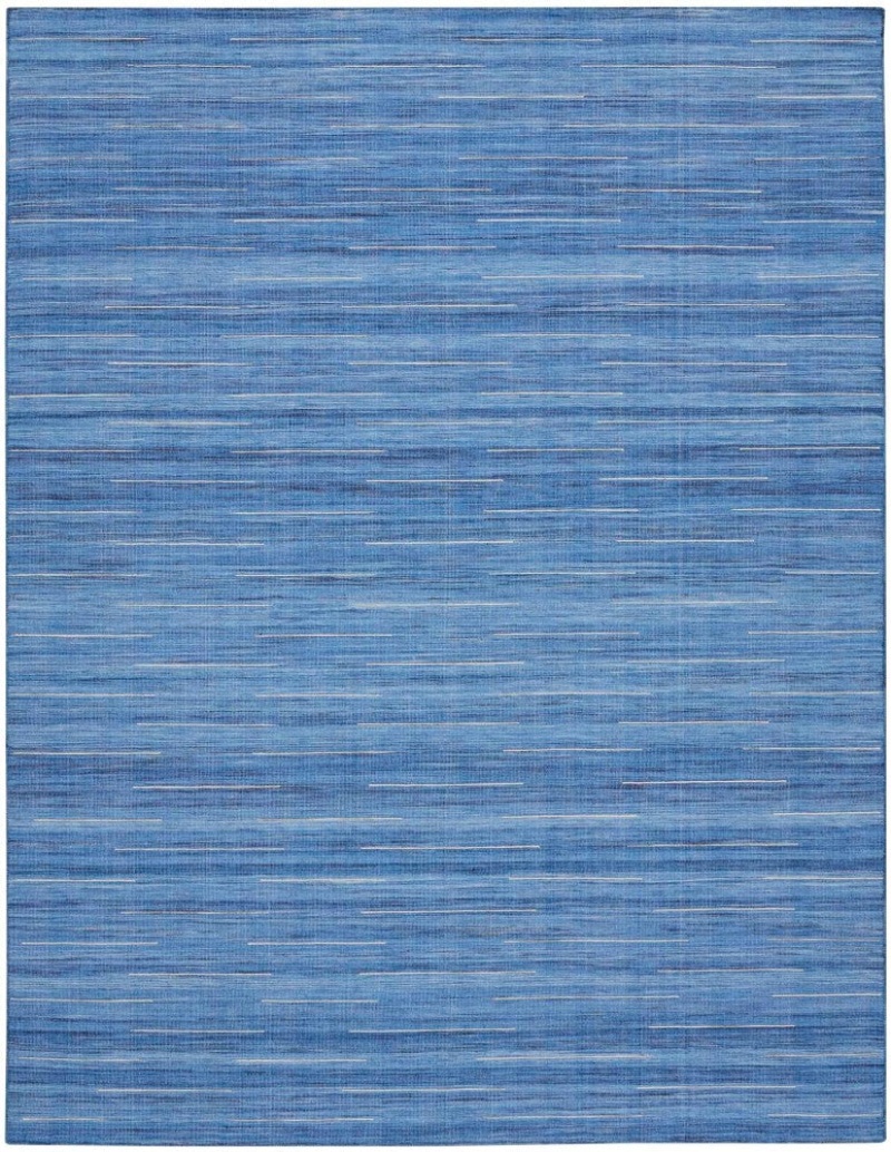 Interweave Denim Iwv01 Wool Blend Contemporary Area Rug - 2 Ft X 3 Ft - Denim