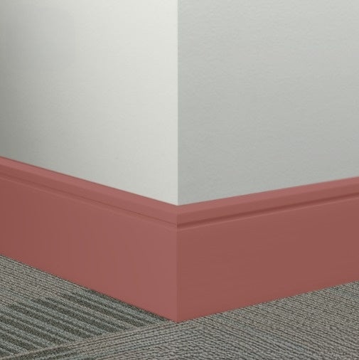 Sailor Red Rubber Millwork Contoured Wall Base