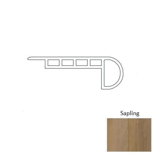 Adura Apex (Apx) Mokuzai Sapling Luxury Vinyl Moulding / Trim - 94" Overlap Stair Nose - Embossed