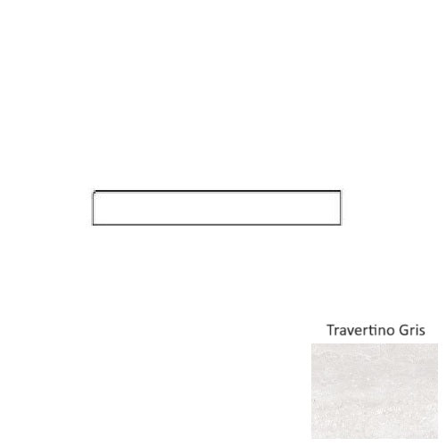 Turin Traventino Gris Porcelain Floor & Wall Trim