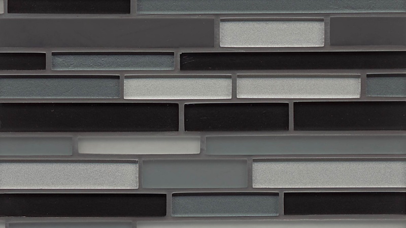 Manhattan Wall Street Glass Mosaic - Linear - Glossy & Matte