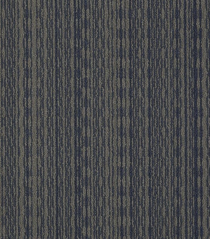 Corrugated Ripple Nylon Carpet Tile - Loop - 18" X 36"