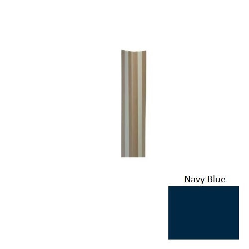 Johnsonite Navy Blue Photoluminescent Vinyl Corner Bumper Guard – 2 3/8" x 48"