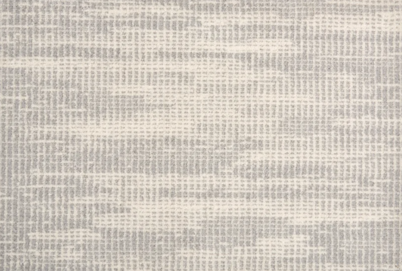 Clearance Sale! Royal Sovereign Francis Silver Wool Carpet - Pattern - 13'2" X 82'0" Dye Lot: T-9