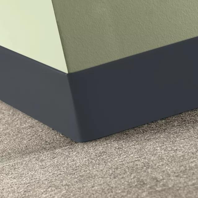 Johnsonite Indigo Rubber Baseworks Thermoset Wall Base, Toeless, 6" x 48" x 1/8"