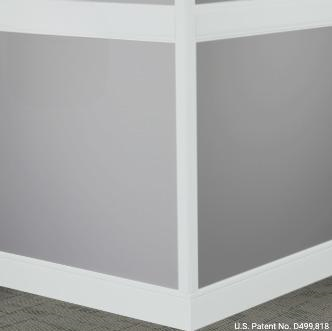 White Slipper Rubber Moulding Trim