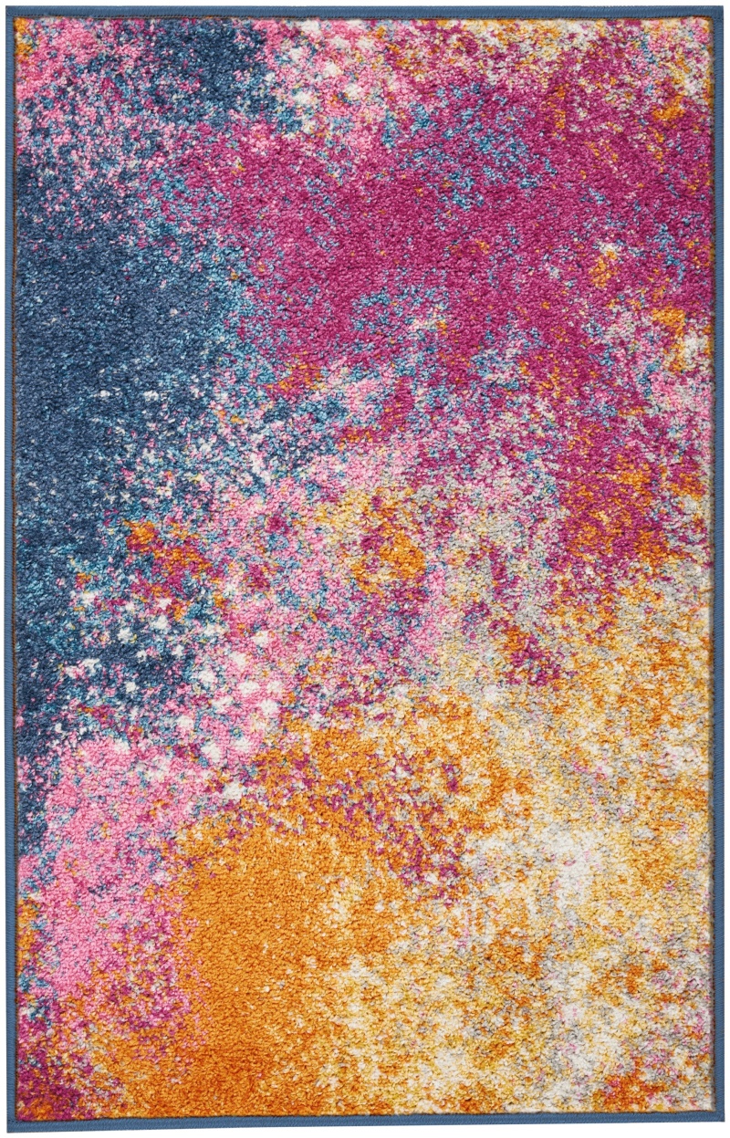 Passion Psn10 Sunburst Modern Area Rug
