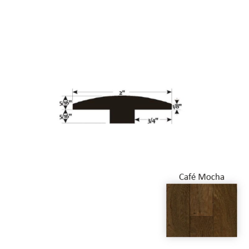 Reserve Cafe Mocha Hardwood T Molding