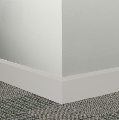 Rubber Millwork Contoured Wall Base 3" x 96" x 3/8" Oblique
