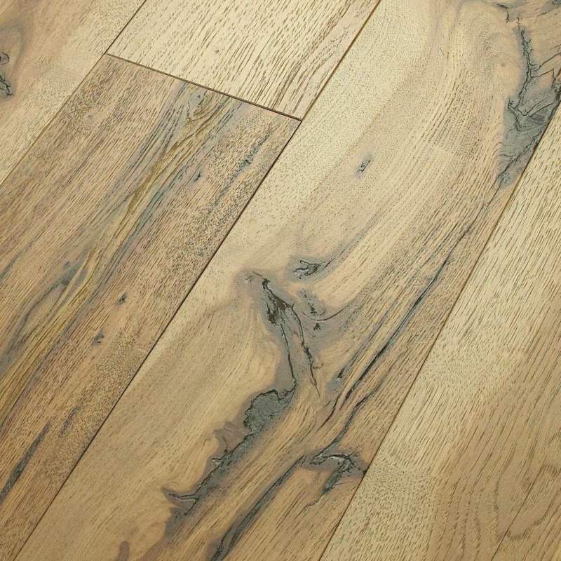 Reflections Hickory Luminous Engineered Hardwood Flooring - Repel Water Resist - 7" X Random Lengths