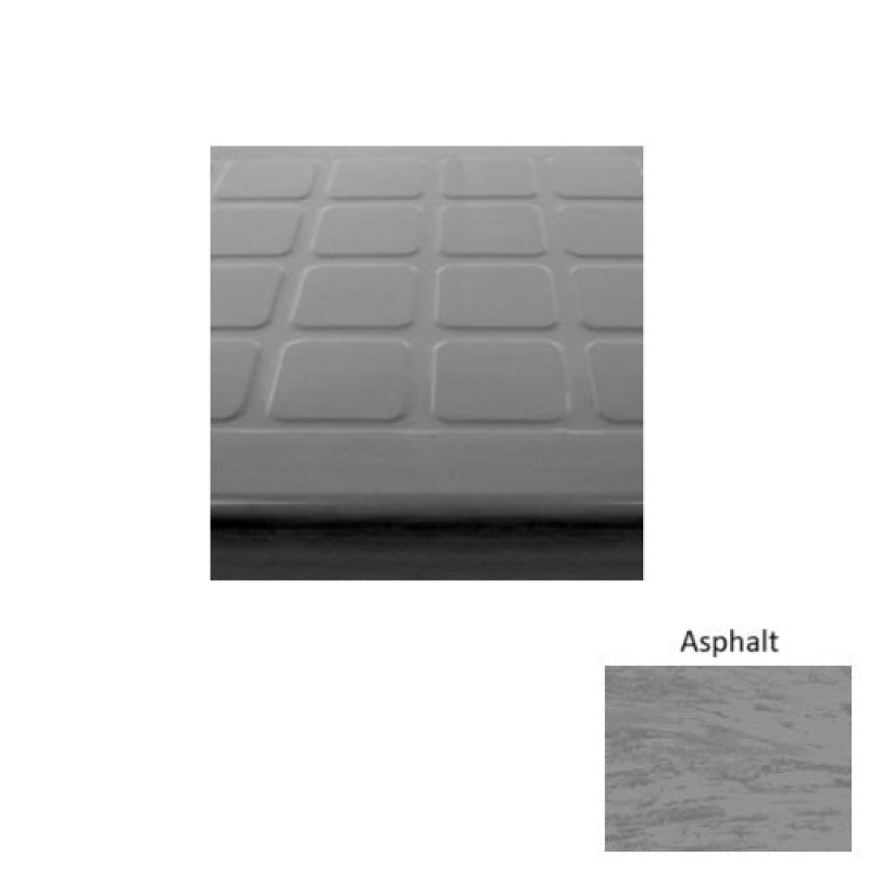 Marbleized Asphalt Textured Rubber Stair Tread