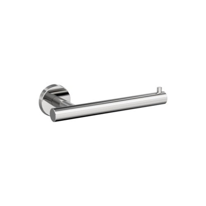 Arrondi Single Post Toilet Paper Holder - Polished Stainless Steel - Single Post