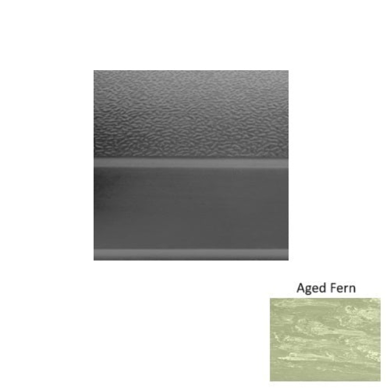 Marbleized 93 Aged Fern Rubber (Sq) Stair Tread - Textured