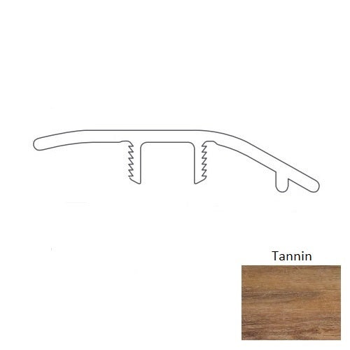 Adura Apex (Apxv) Napa Tannin Luxury Vinyl Moulding / Trim - 94" Reducer - Embossed