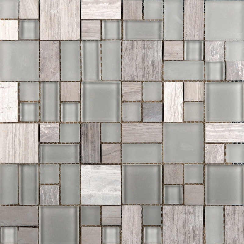 Lucente Certosa Blend Stone & Glass Mosaic