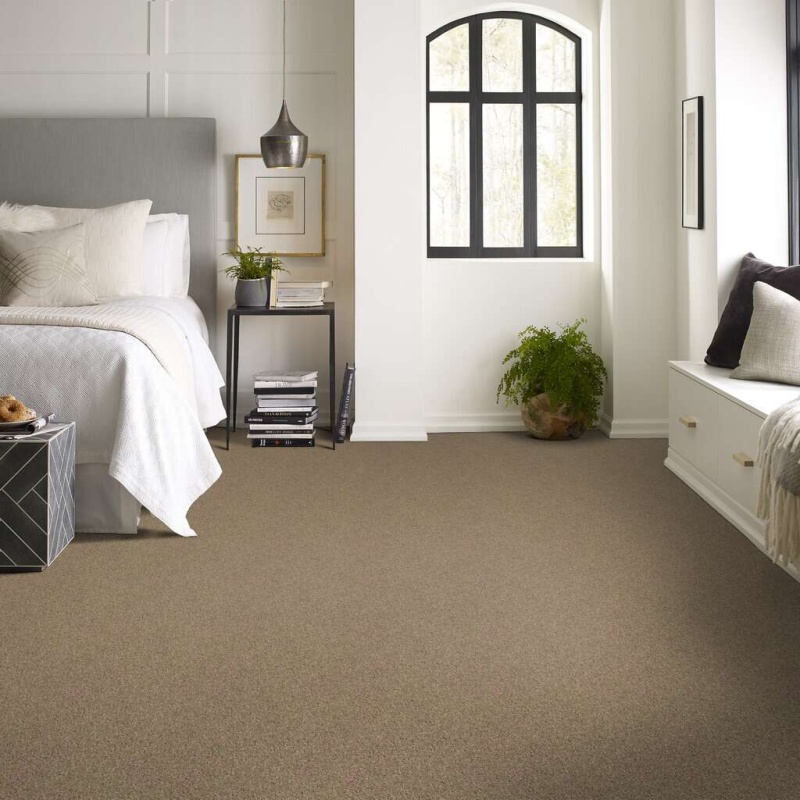 Soft Shades My Choice I Saffron Nylon Carpet - Textured