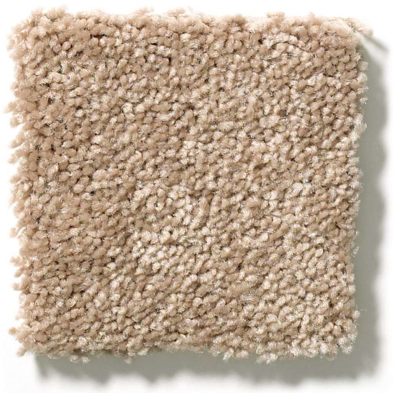 Simply The Best Cabana Life Solid Camel Polyester Carpet