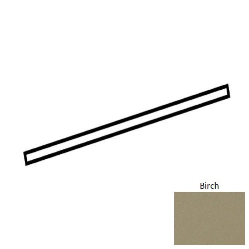 Colormatch Birch Ceramic Wall Trim - 1/2" X 12" Jolly - Glossy